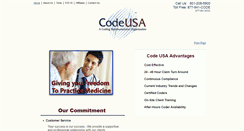 Desktop Screenshot of code-usa.com